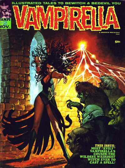 Vampirella (Warren, 1969 series) #2 November 1969