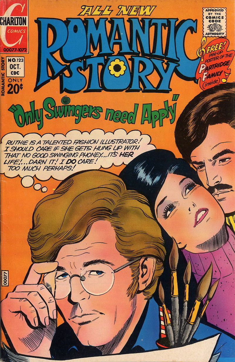 Romantic Story (Charlton, 1954 series) #123 (October 1972)