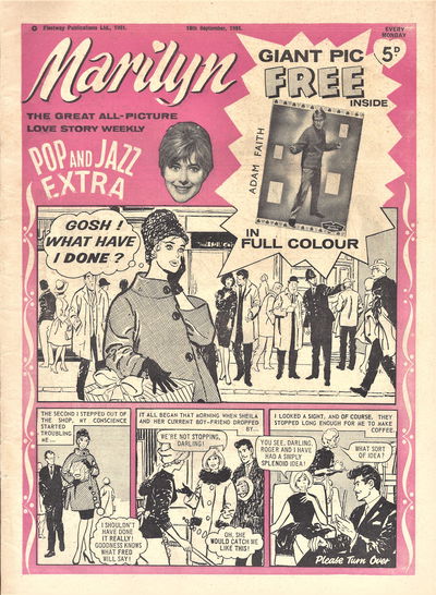 Marilyn (Fleetway, 1959? series) 16 September 1961 (16 September 1961)