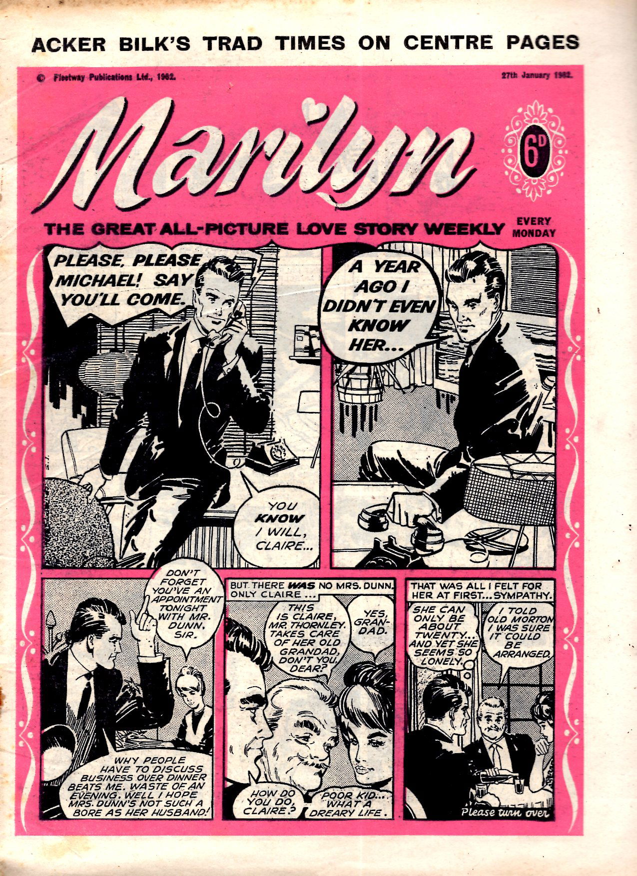 Marilyn (Fleetway, 1959? series) 27 January 1962 (27 January 1962)
