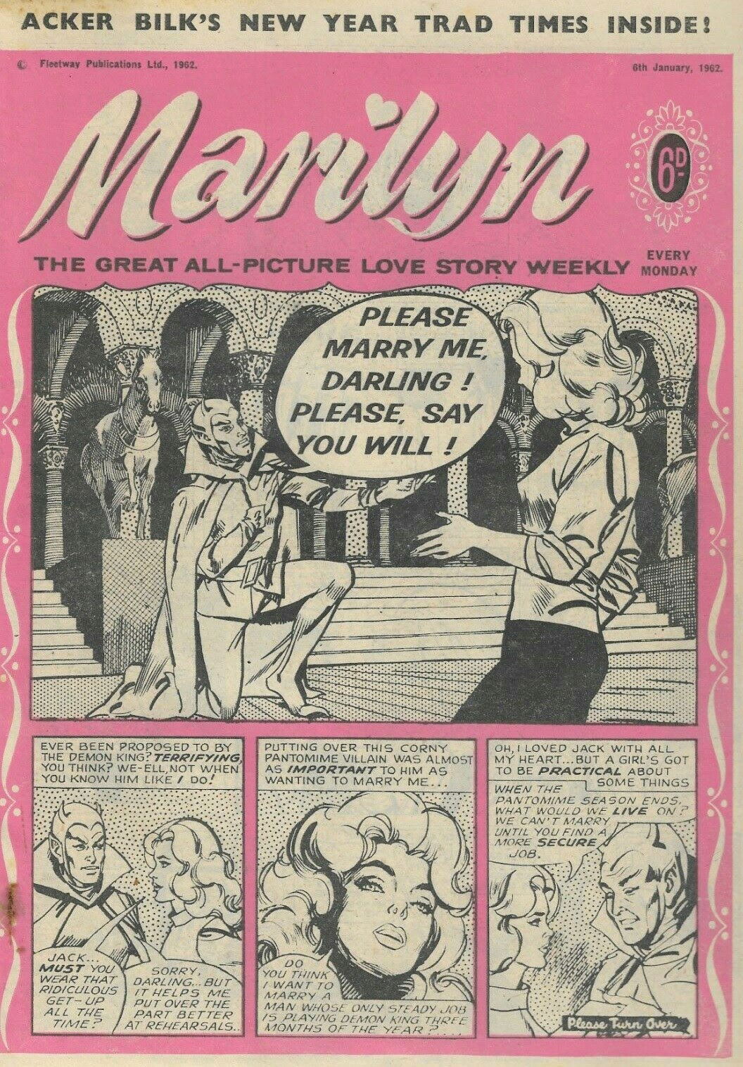 Marilyn (Fleetway, 1959? series) 6 January 1962 (6 January 1962)