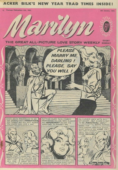 Marilyn (Fleetway, 1959? series) 6 January 1962 (6 January 1962)
