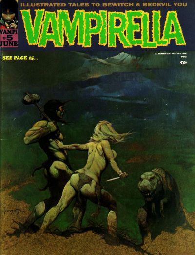 Vampirella (Warren, 1969 series) #5 June 1970