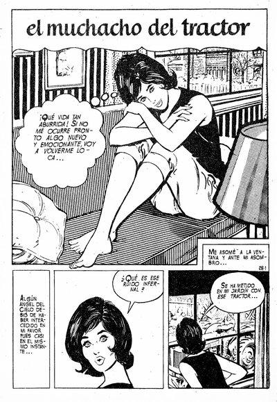 Romantica (IMDE, 1961 series)  #28 ([abril 1962?]) — El muchacho del tractor