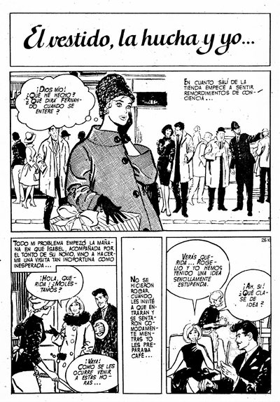 Romantica (IMDE, 1961 series)  #28 ([abril 1962?]) — El vestido, la hucha y yo...