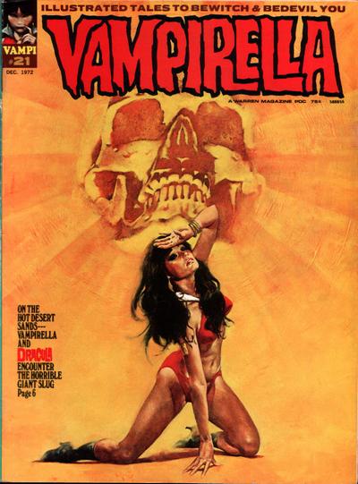 Vampirella (Warren, 1969 series) #21 (December 1972)