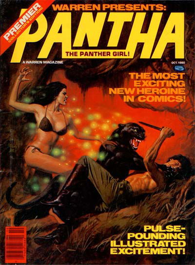 Warren Presents (Warren, 1979 series) #11 — Pantha (October 1980)