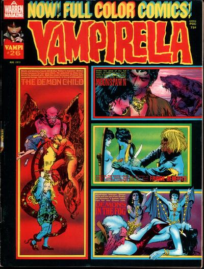 Vampirella (Warren, 1969 series) #26 (August 1973)