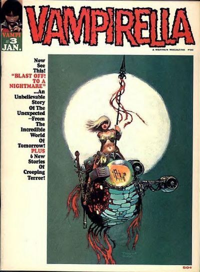 Vampirella (Warren, 1969 series) #3 (January 1970)