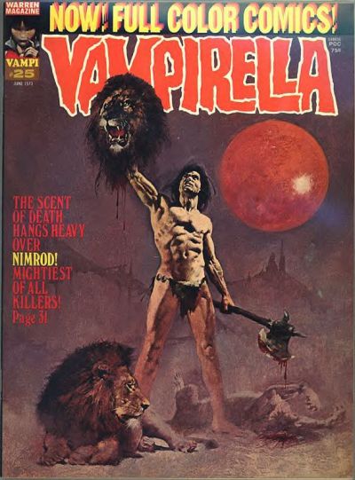 Vampirella (Warren, 1969 series) #25 (June 1973)