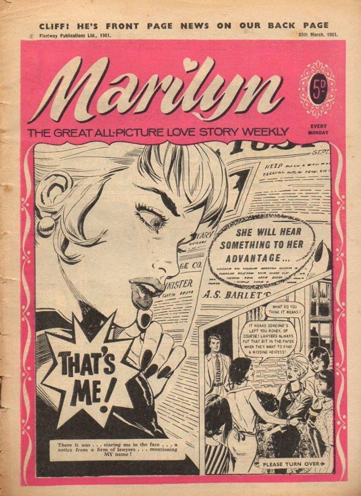 Marilyn (Fleetway, 1959? series) 25 March 1961 (25 March 1961)