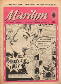 Marilyn (Fleetway, 1959 series) 25 March 1961