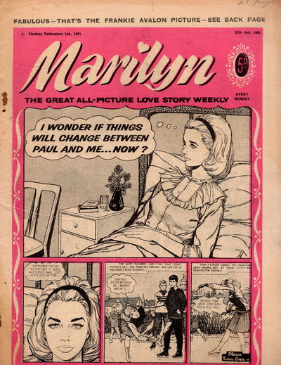 Marilyn (Fleetway, 1959? series) 29 July 1961 (29 July 1961)