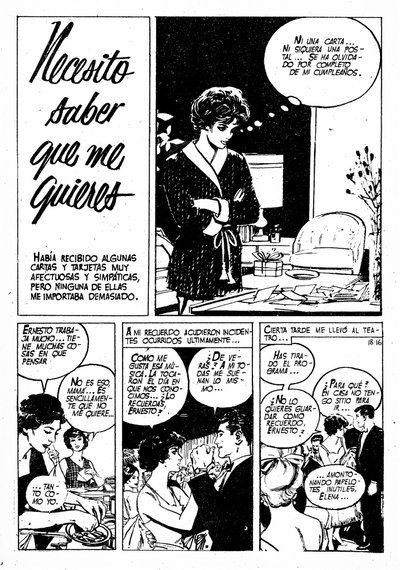 Romantica (IMDE, 1961 series)  #18 ([febrero 1962]) — Necesito saber que me quieres