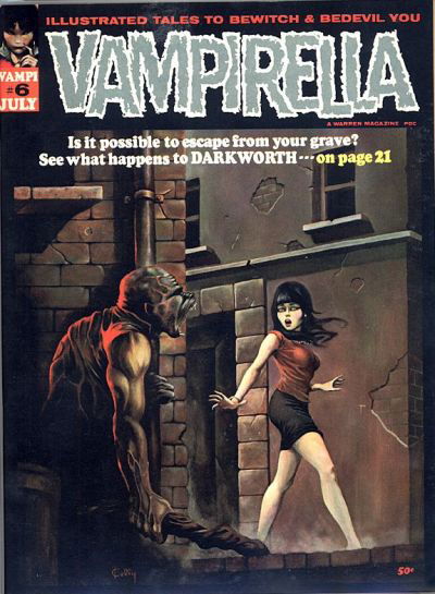 Vampirella (Warren, 1969 series) #6 July 1970