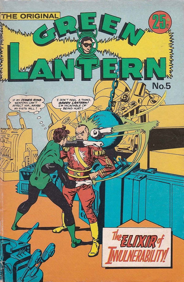 The Original Green Lantern (KG Murray, 1974 series) #5 ([June 1975?])