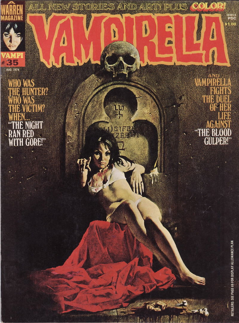 Vampirella (Warren, 1969 series) #35 (August 1974)