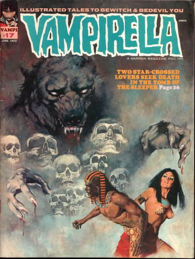 Vampirella (Warren, 1969 series) #17 June 1972