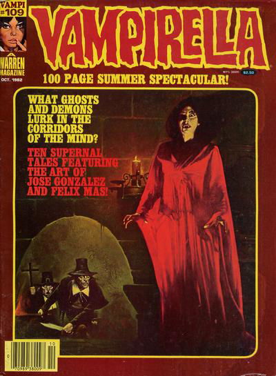 Vampirella (Warren, 1969 series) #109 October 1982