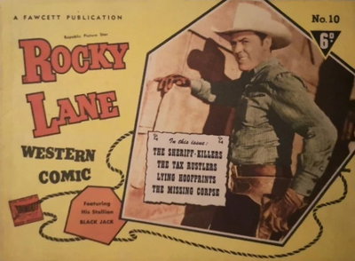 Rocky Lane Western Comic  #10 ([March 1950?])