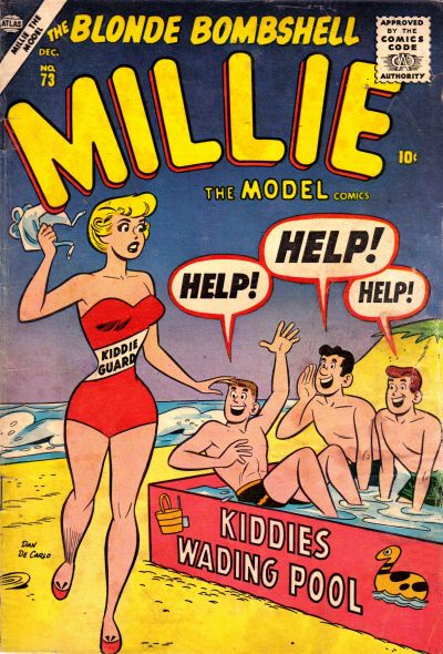 Millie the Model Comics  #73 (December 1956)