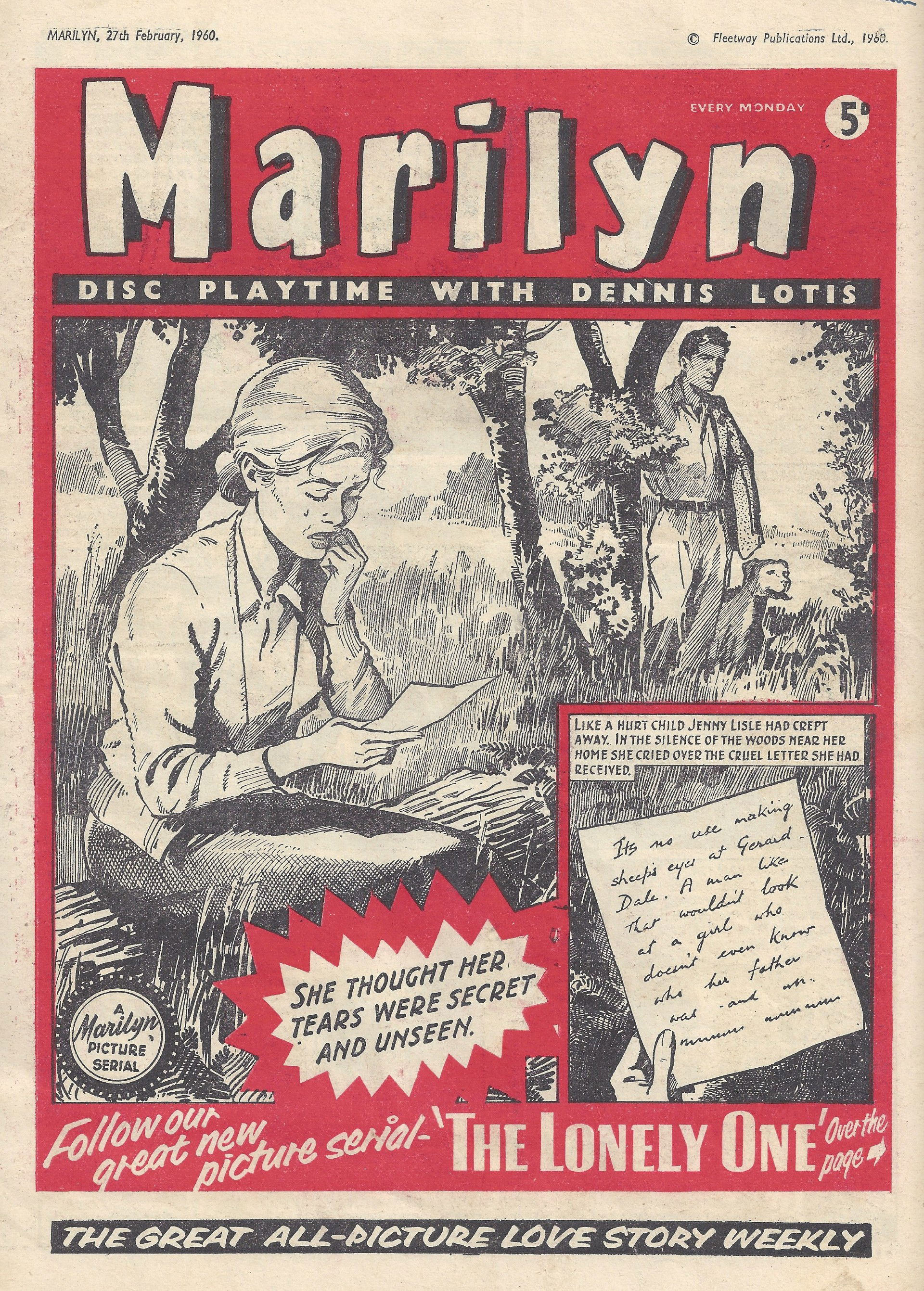 Marilyn (Fleetway, 1959? series) 27 February 1960 (27 February 1960)