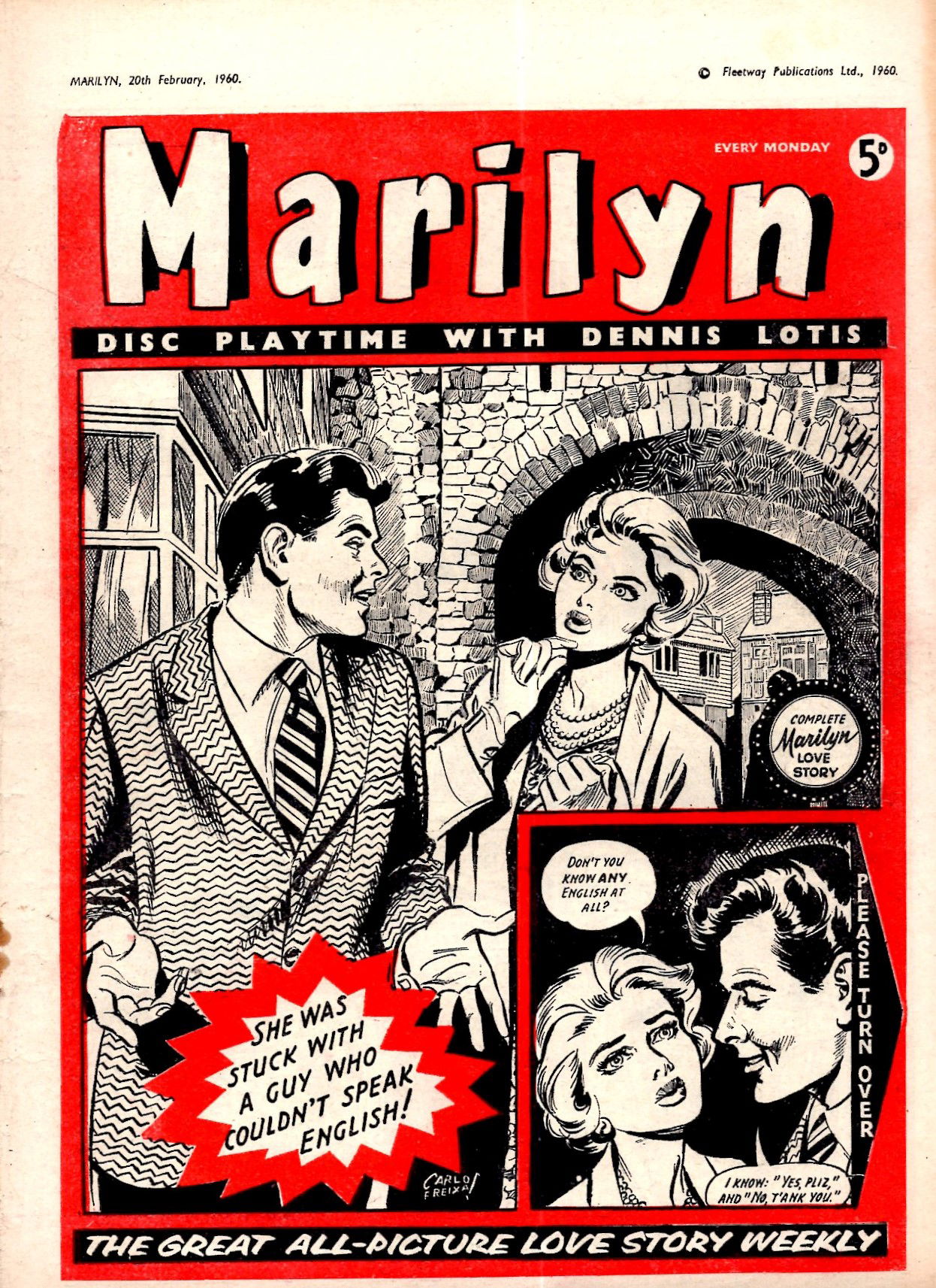 Marilyn (Fleetway, 1959? series) 20 February 1960 (20 February 1960)