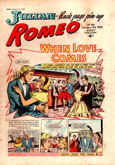 Romeo  #129 (13 February 1960)