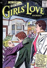 Girls' Love Stories (DC, 1949 series)  #45 (January-February 1957)
