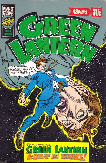 Green Lantern, Lost in Space!