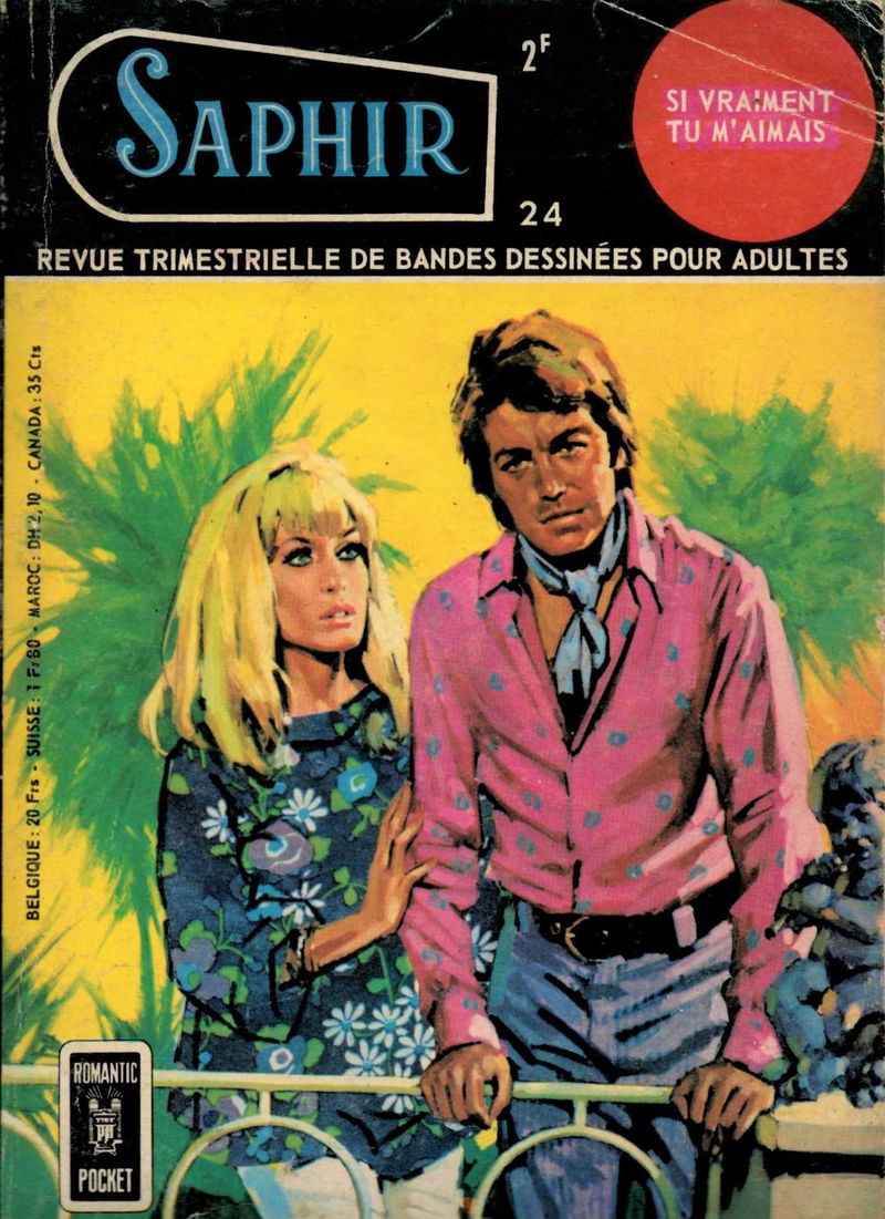 Saphir (Arédit, 1966 series) #24 (février 1972)