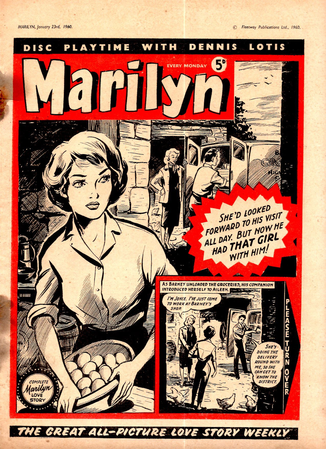 Marilyn (Fleetway, 1959? series) 23 January 1960 (23 January 1960)