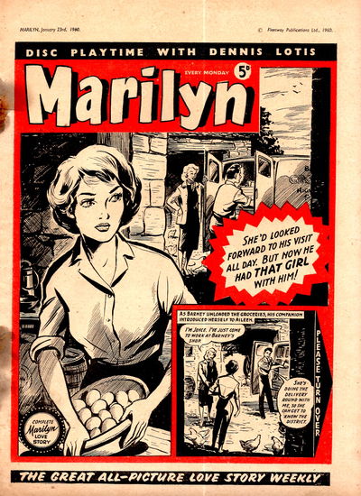 Marilyn (Fleetway, 1959? series) 23 January 1960 (23 January 1960)