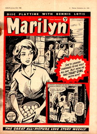 Marilyn (Fleetway, 1959 series) 23 January 1960