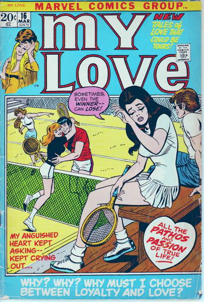 My Love (Marvel, 1969 series) #16 (March 1972)