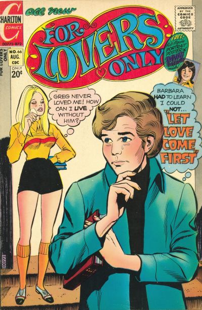 For Lovers Only (Charlton, 1971 series) #66 (August 1972)