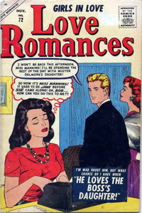 Love Romances  #72 (November 1957)