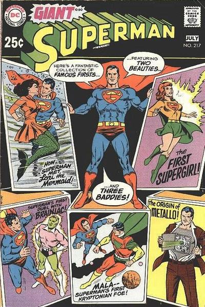Superman (DC, 1939 series) #217 (June-July 1969)