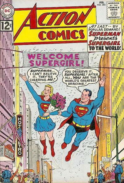 Action Comics (DC, 1938 series) #285 February 1962