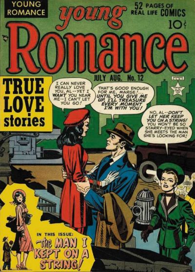 Young Romance (Prize, 1947 series) v2#6 (12) (July-August 1949)