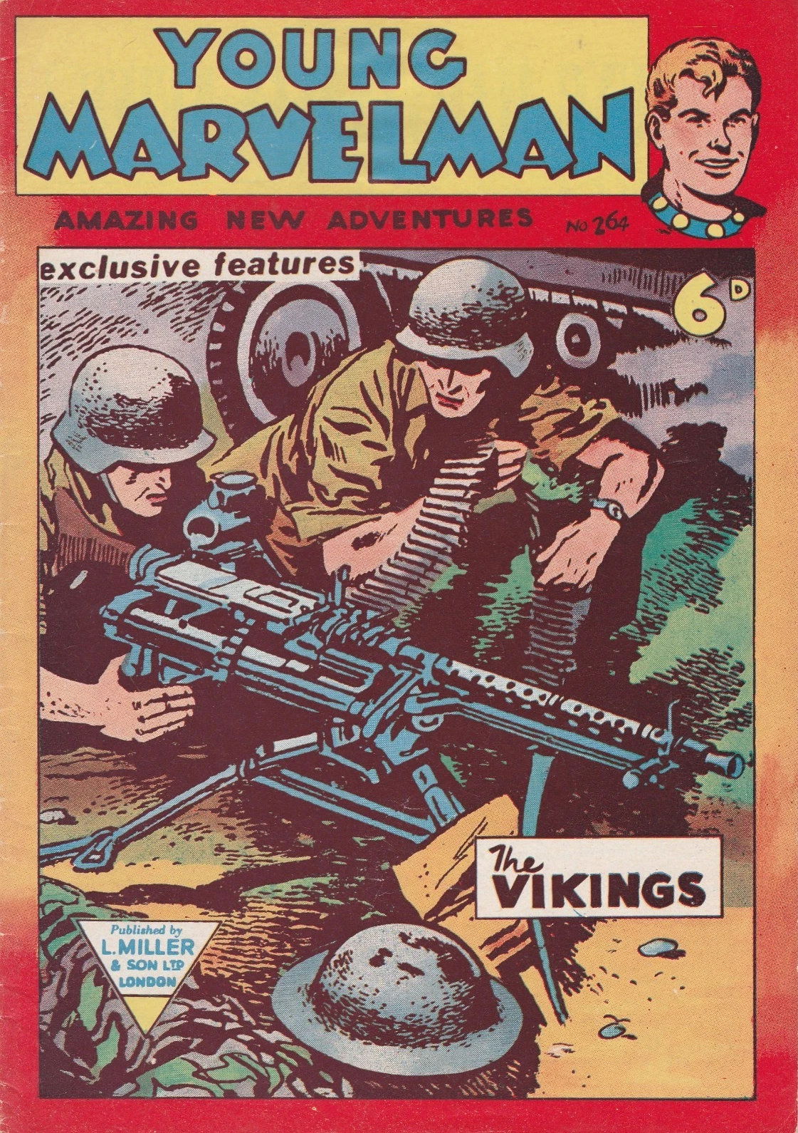 Young Marvelman (L. Miller & Co., 1954 series) #264 (September 1958)