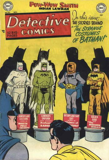 The Strange Costumes of Batman!