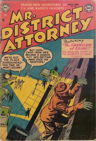 Mr. District Attorney (DC, 1948 series) #36 (November-December 1953)