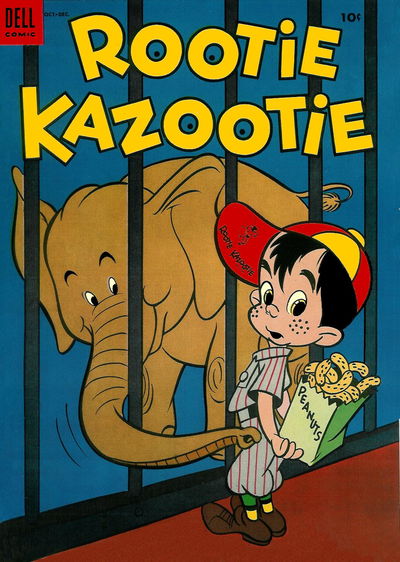 Rootie Kazootie (Dell, 1954 series) #6 (October-December 1954)
