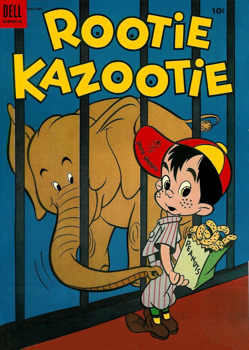Rootie Kazootie (Dell, 1954 series) #6 (October-December 1954)