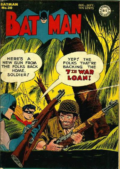 Batman (DC, 1940 series) #30 August-September 1945