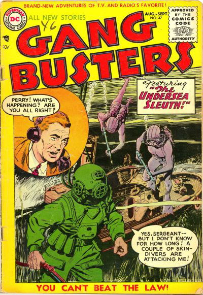 Gang Busters (DC, 1947 series) #47 (August-September 1955)