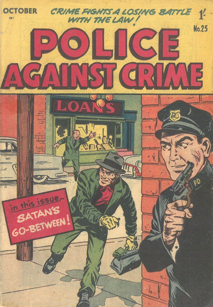 Police against Crime (Jubilee, 1954 series) #25 (October 1956)