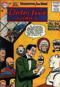 Detective Comics (DC, 1937 series)  #227 (January 1956) — The 50 Faces of Batman!
