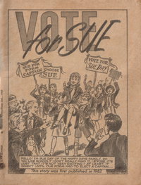 June and School Friend and Princess Picture Library (Fleetway, 1966 series)  #427 ([2 October 1967]) — Vote for Sue